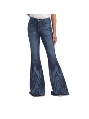 Ariat Women's High Rise Chimayo Extreme Flare Jeans Size 33S